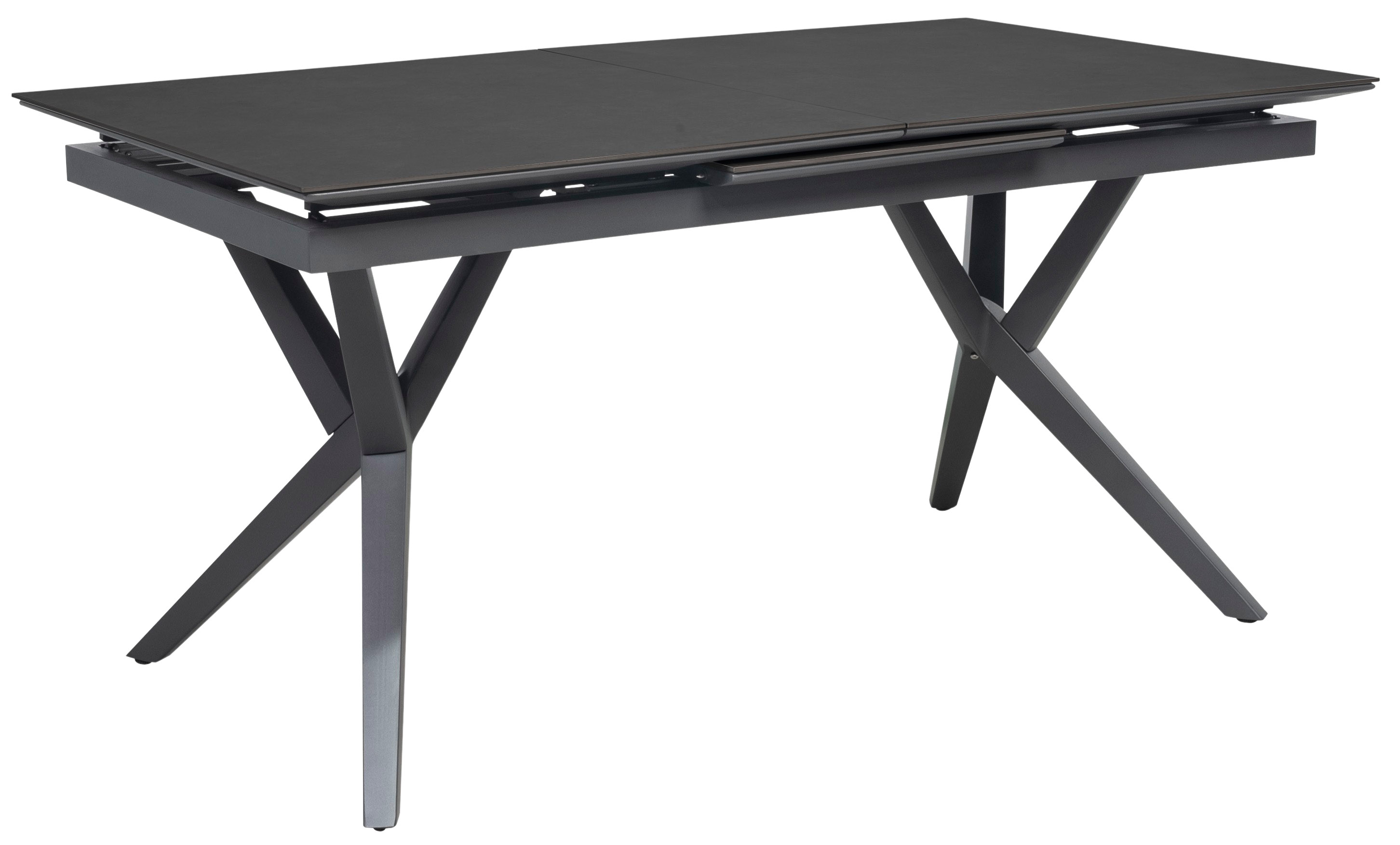 Ausziehtisch Valor 160210 x 90 cm dark grey Aluminium - 2