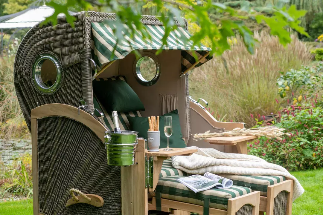 Champagnerkühler für Strandkörbe bene living