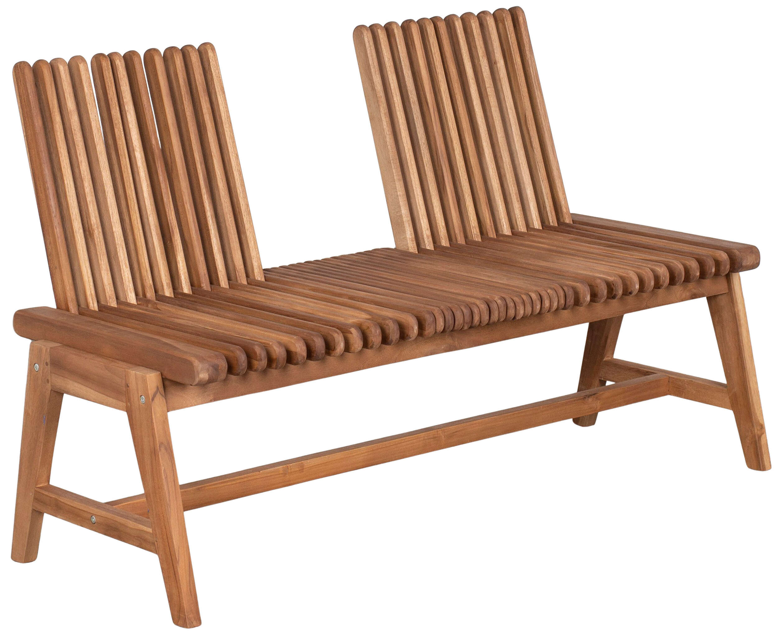 Gartenbank Leeds Teak 130 cm Multifunktion
