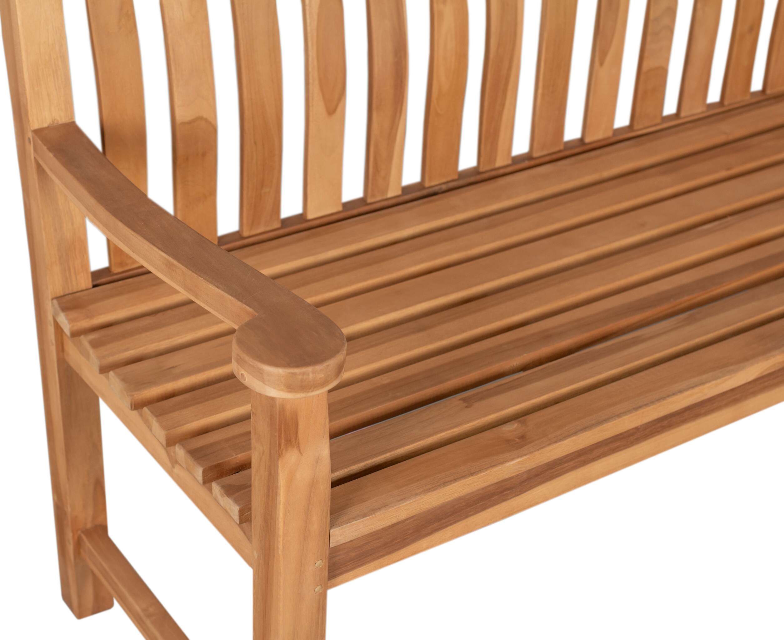 Gartenbank Korfu Teak 120 cm - 3