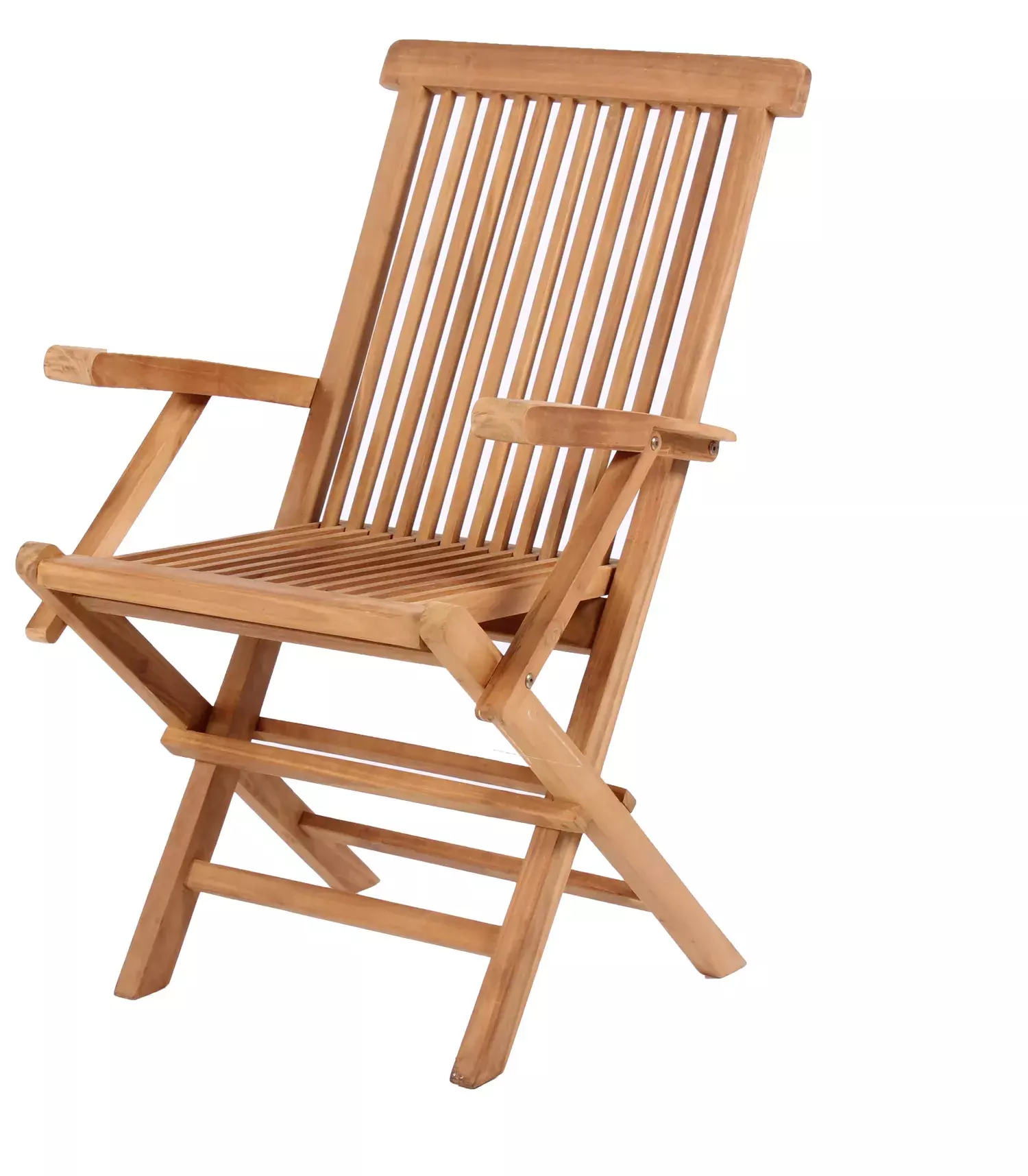 Gartensessel Andover und Tisch Balcony Teak-KOMPLETTSET