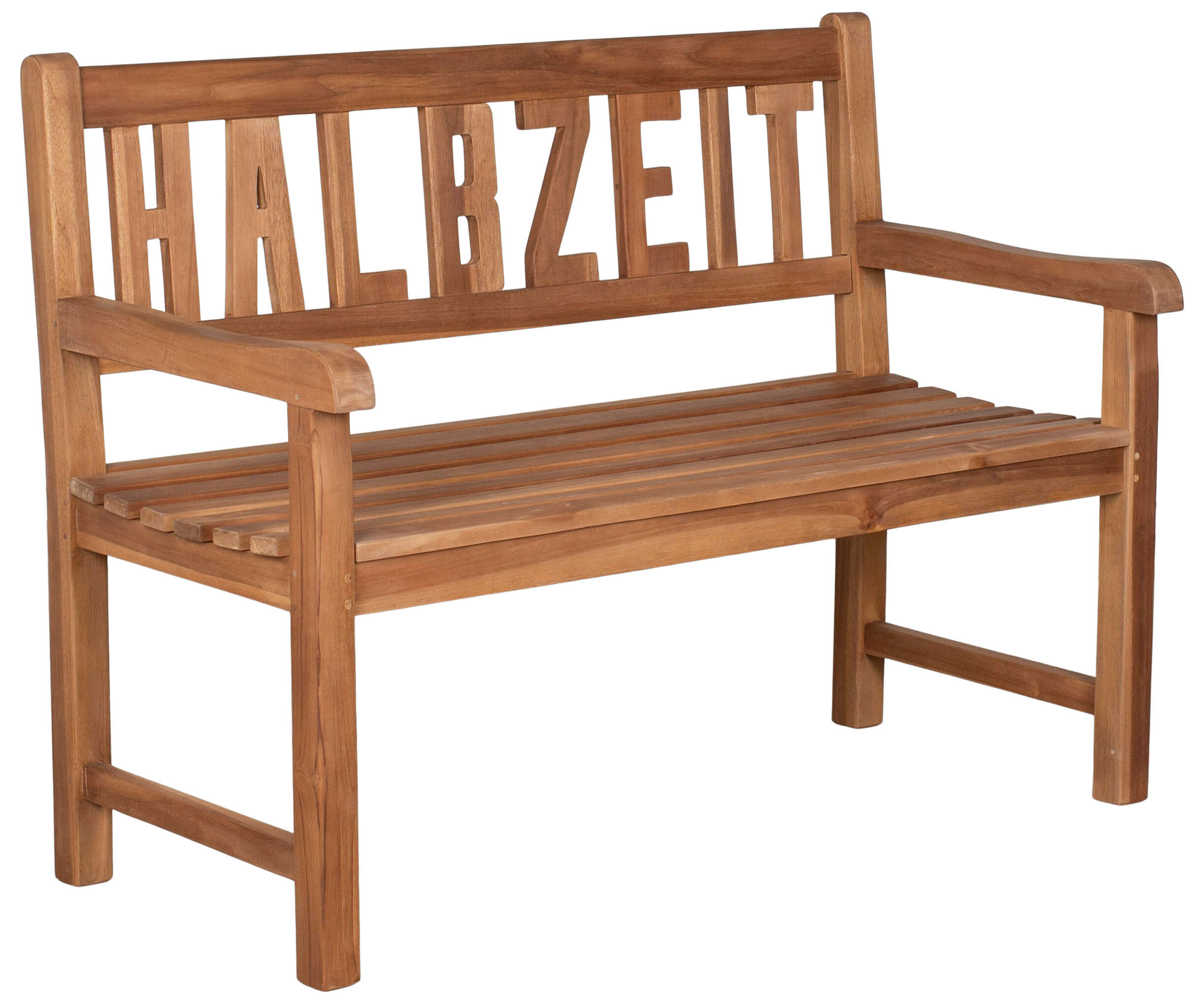 Gartenbank Halbzeit Teak 120 cm - 1