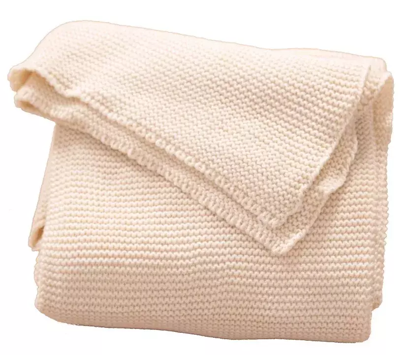 Kuscheldecke beige