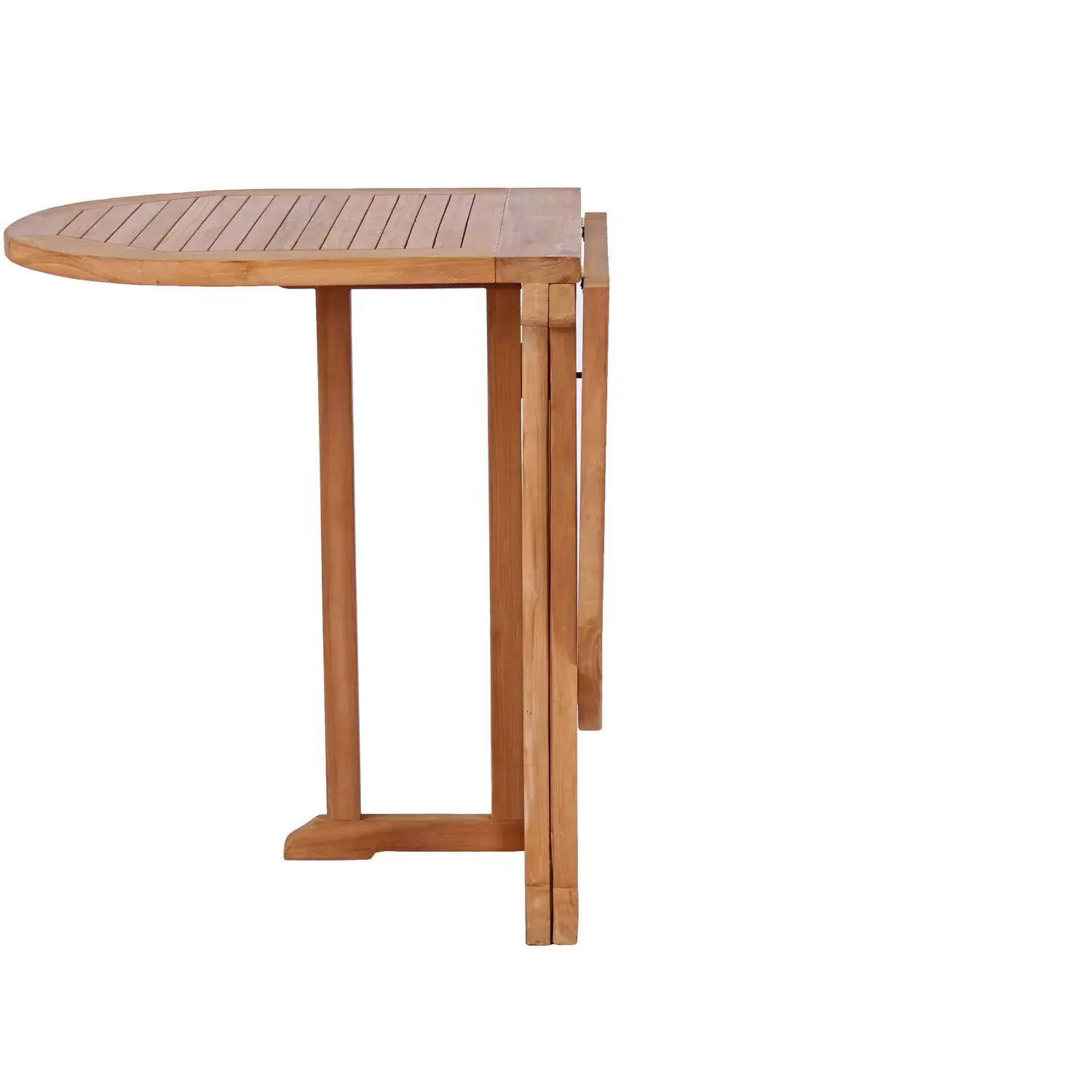 Gartensessel Andover und Tisch Balcony Teak-KOMPLETTSET