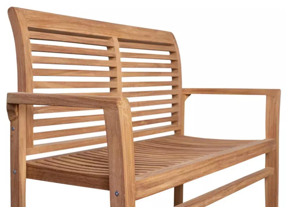 Gartenbank Derby Teak stapelbar