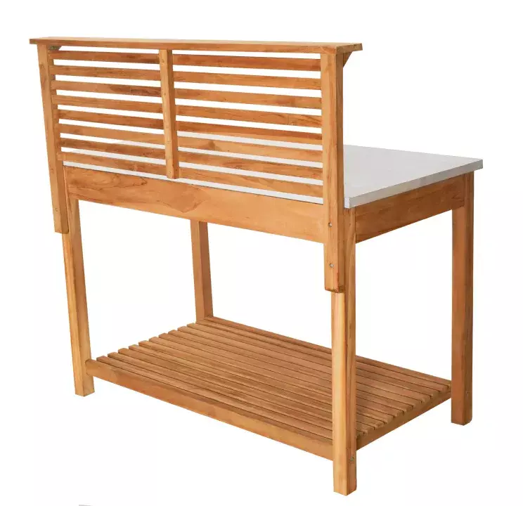 Pflanztisch Hampton Teak mit Schublade