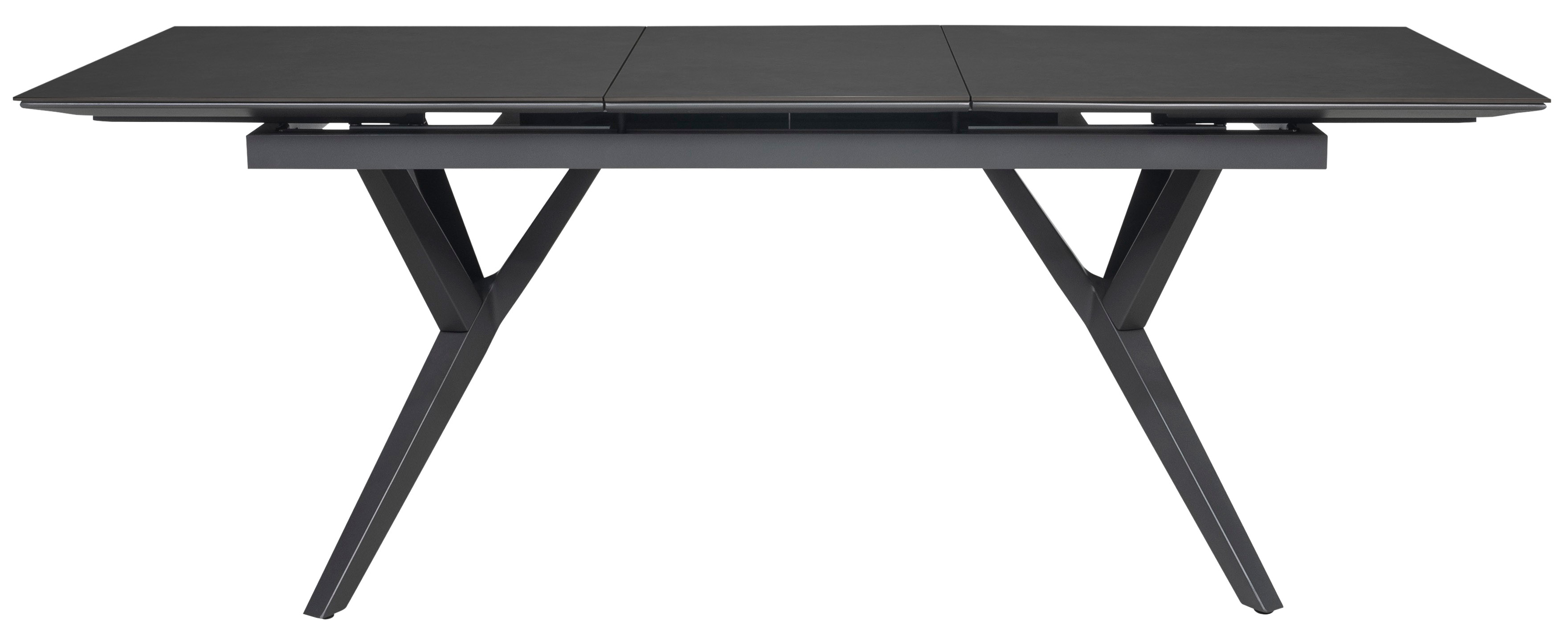 Ausziehtisch Valor 160210 x 90 cm dark grey Aluminium - 5