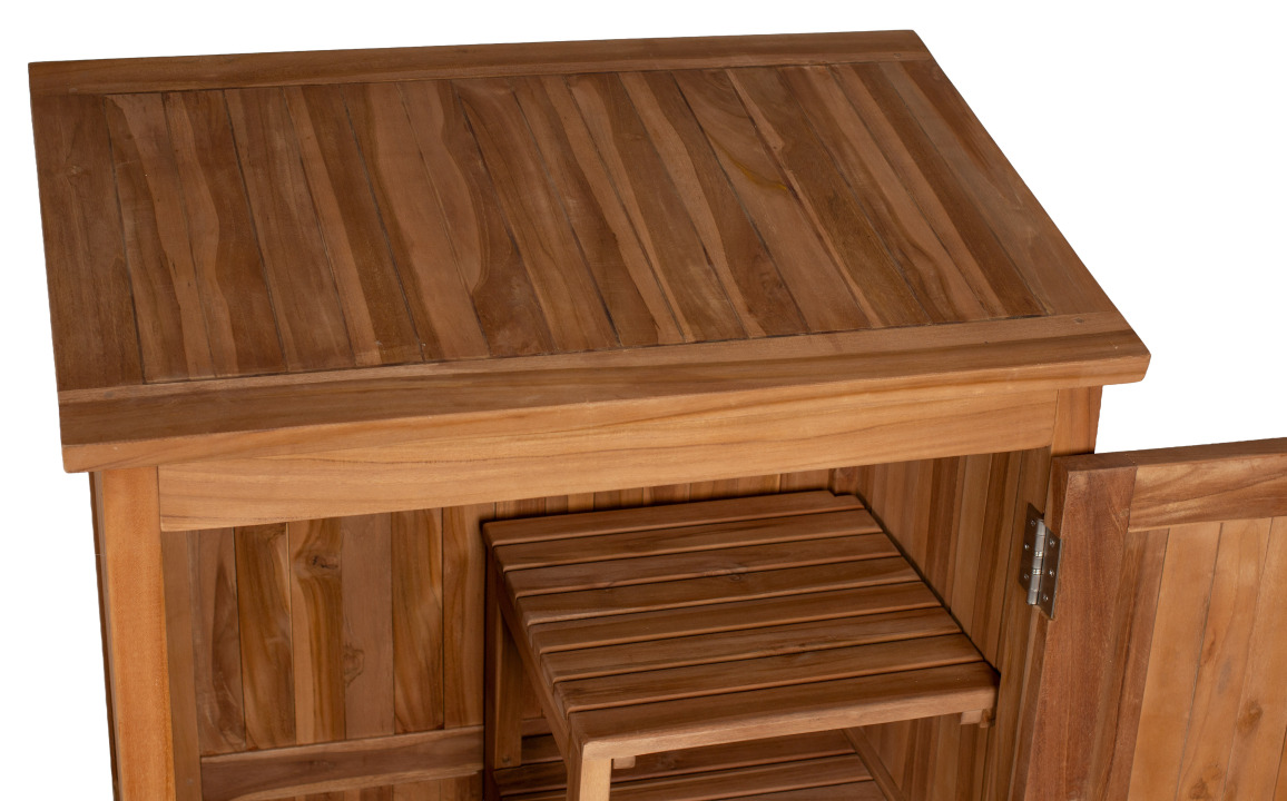 BL26037_Gartenschrank_Swansea_Teak_192x86x56cm_Holzdach_10