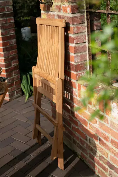 Gartensessel Langton und Tisch Sutton Teak-KOMPLETTSET