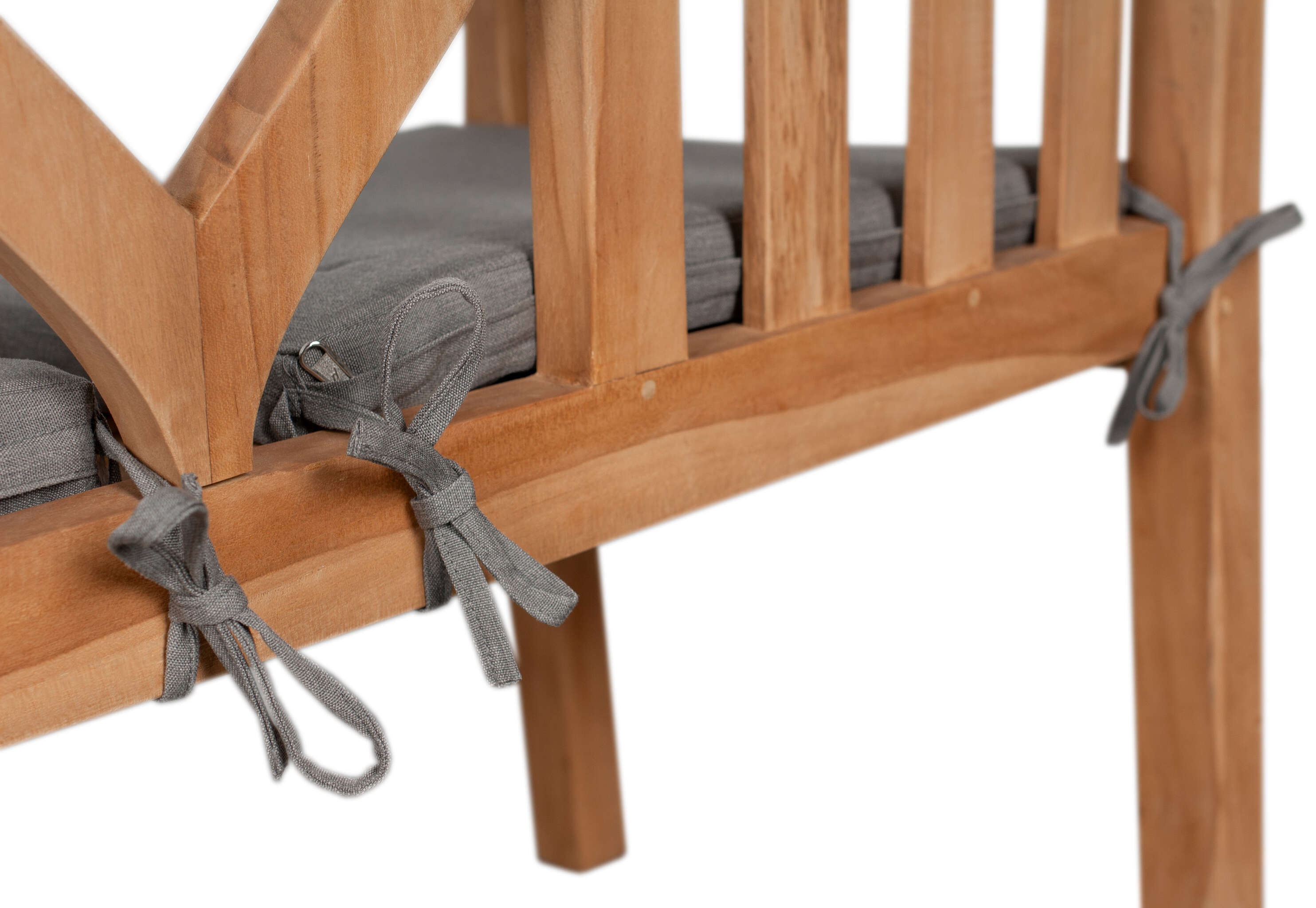 Sitzkissen 2er Set uni grey ca. 50 x 50 cm