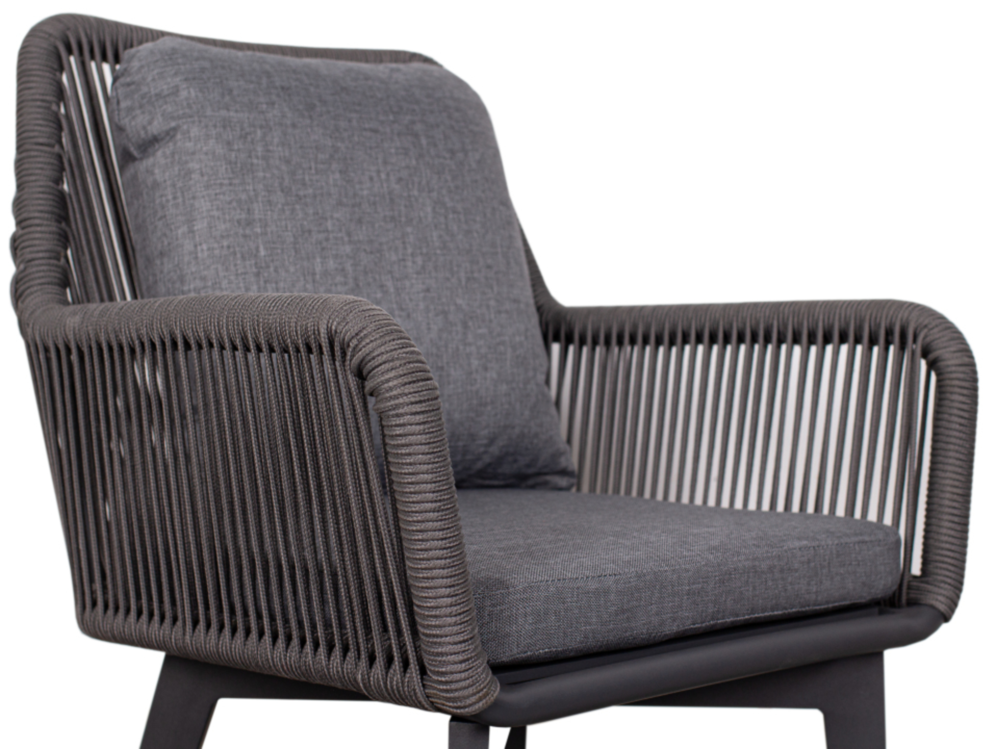 Gartenmöbelset Diningsessel Marbella mit Tisch Almeria 120 cm