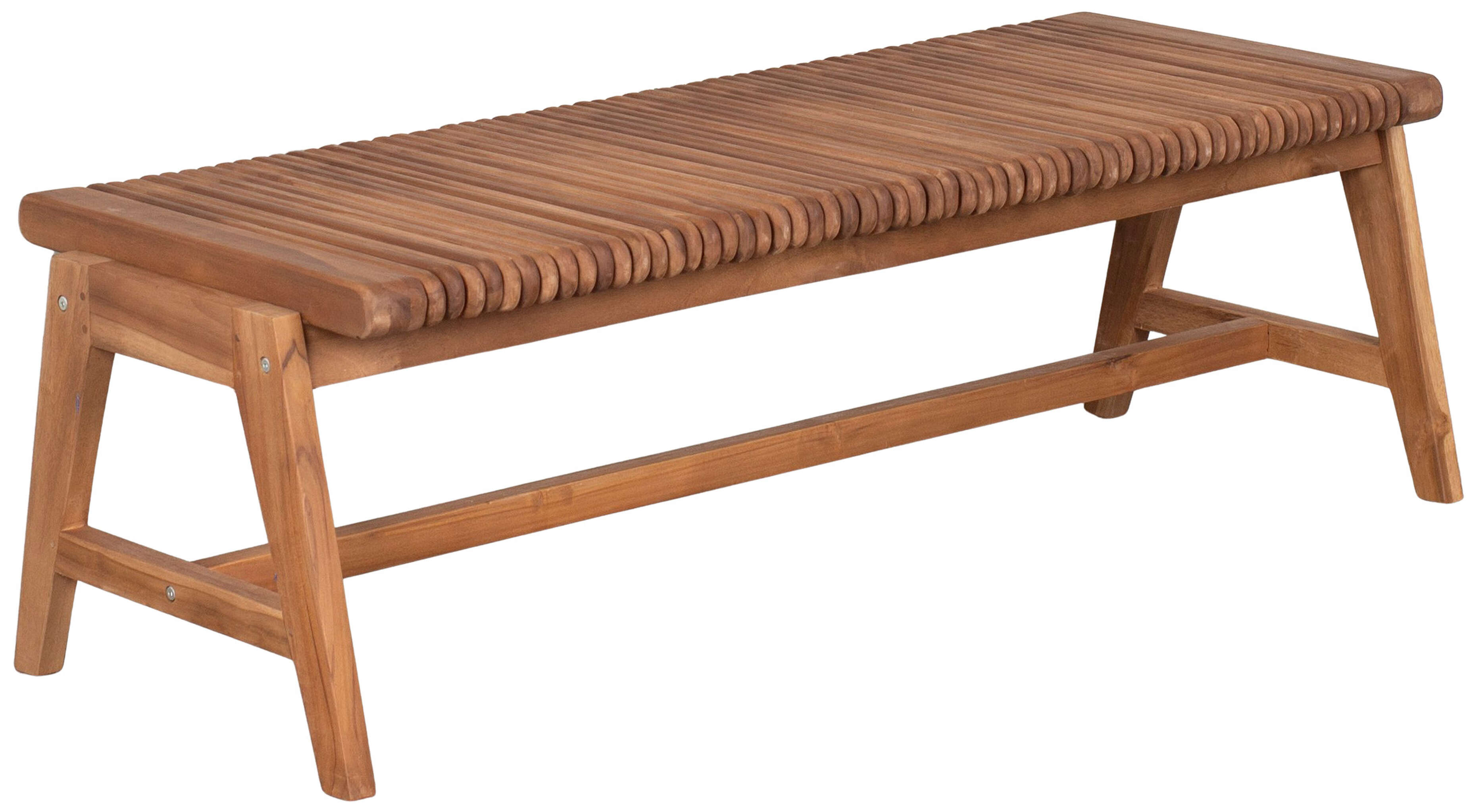 Gartenbank Leeds Teak 130 cm Multifunktion