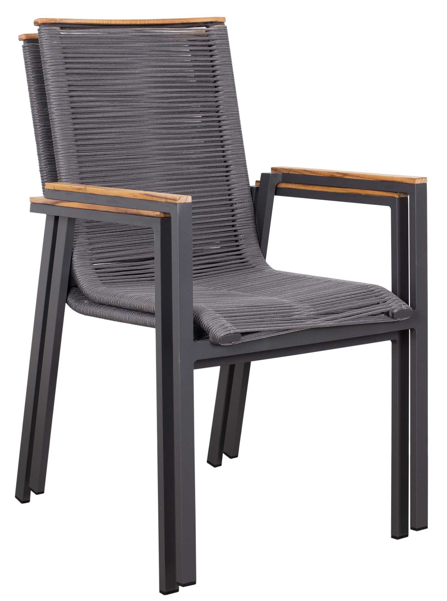 Gartenmöbelset Diningsessel Alicante mit Tisch Malaga 200x90cm