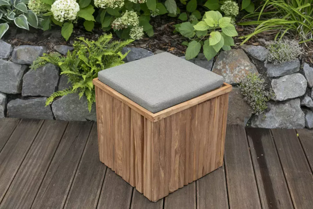 Teakbox/Hocker Oxford