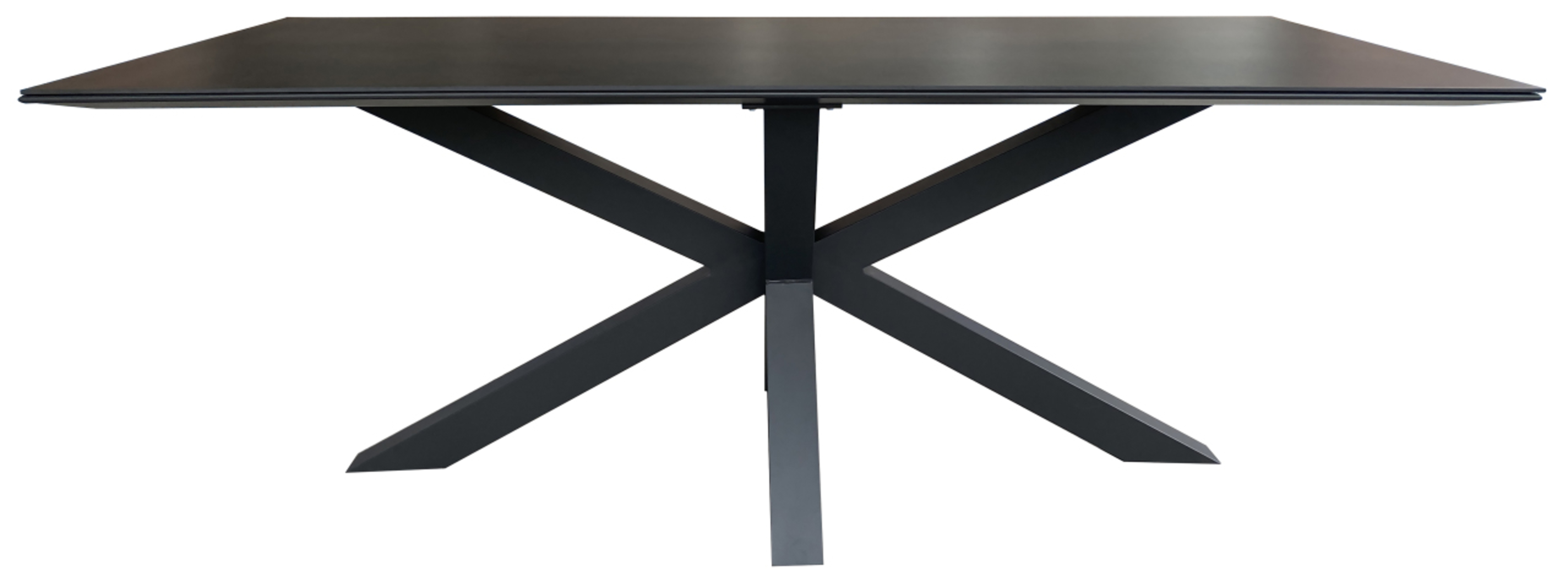 Gartenmöbelset Relaxsessel Lucena mit Tisch Malaga 200 x 90 cm